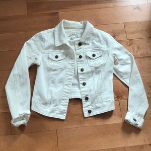 White Jean Jacket